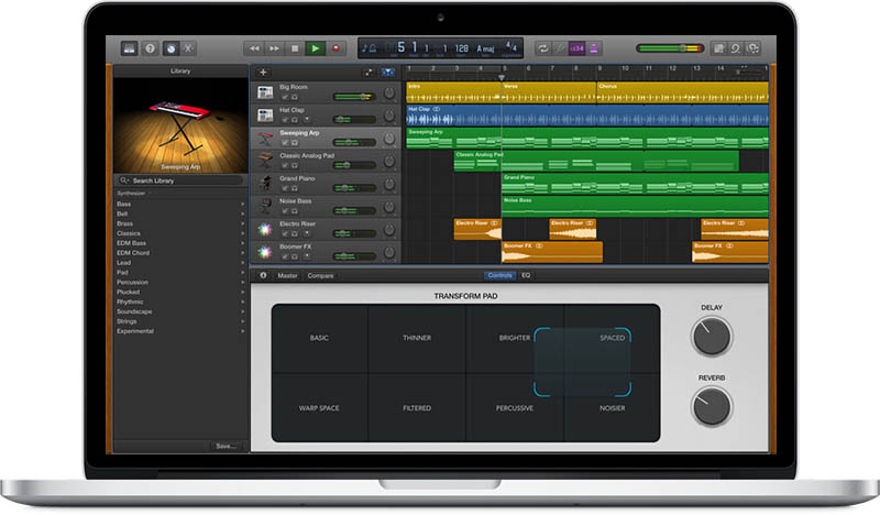 How to use garageband on mac to cut music video